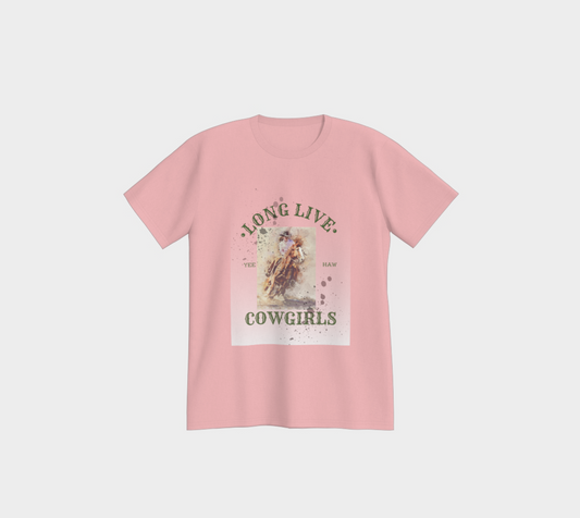 Premium T-Shirt "Cowgirls" pink