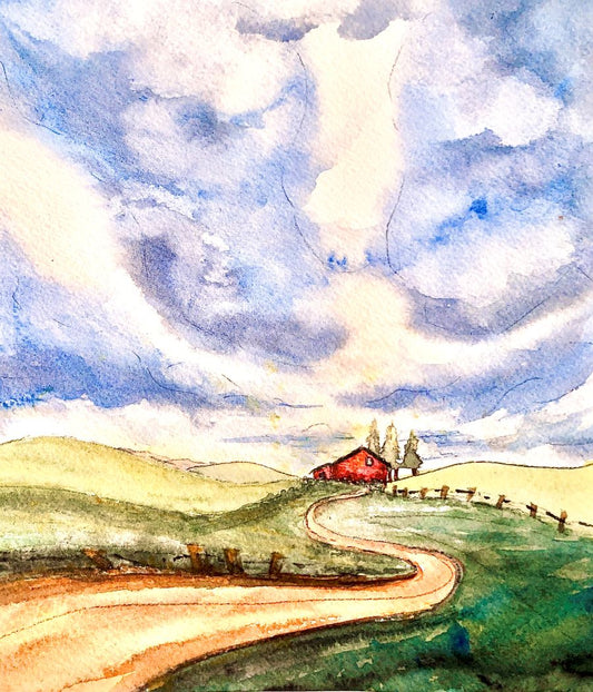 Prairie Landscape Painting Tutorial