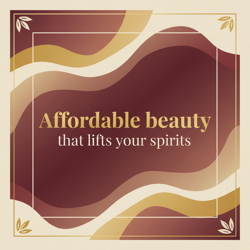 Affordable beauty that lifts your spirits - Square