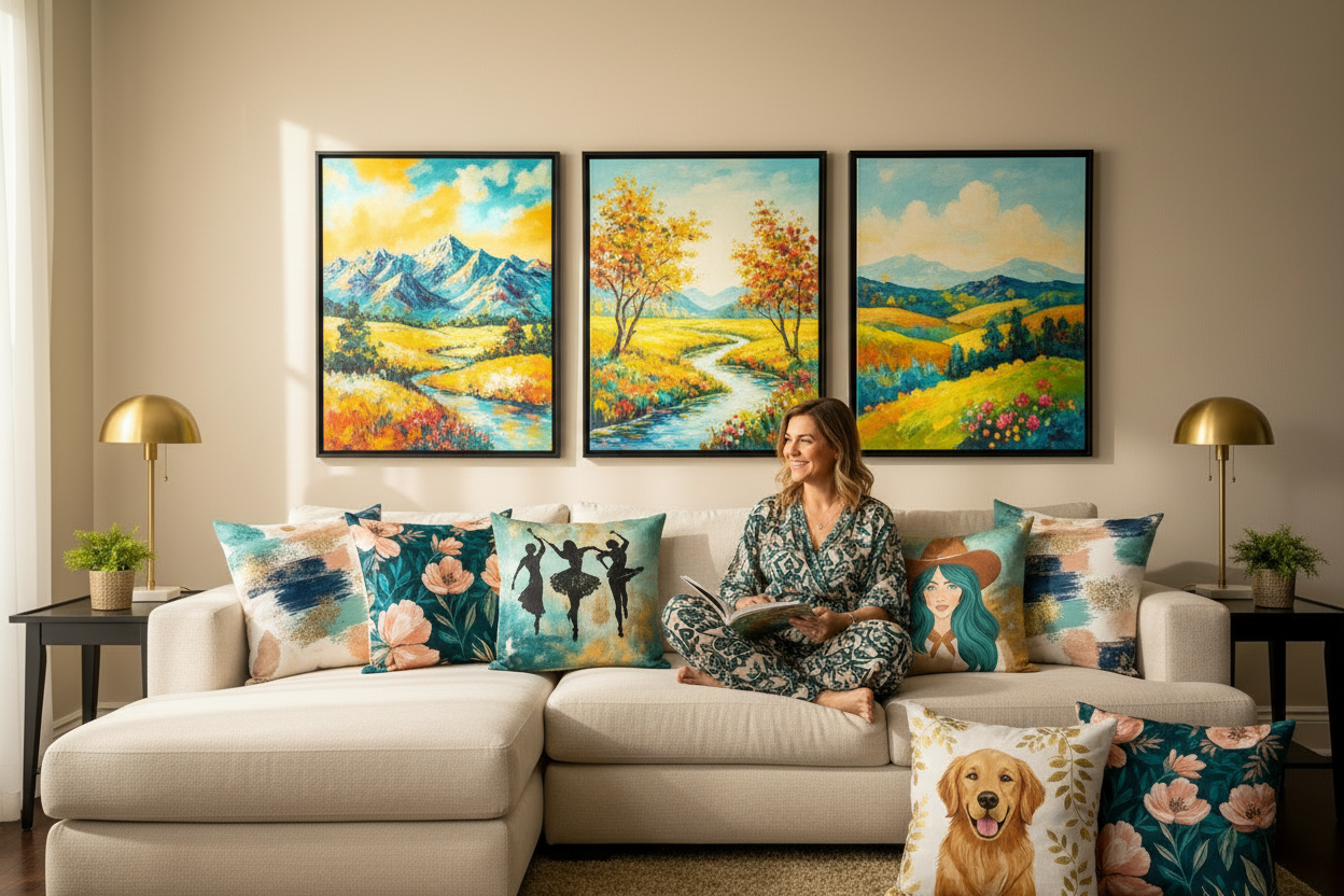 Artified Homepage Hero - Bright & Contemporary