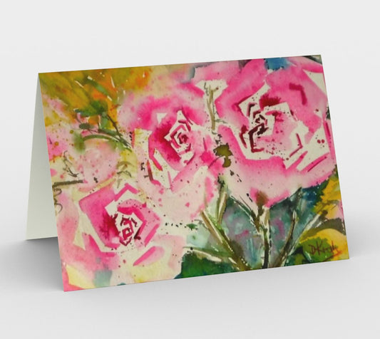 Art Card Roses - Artified