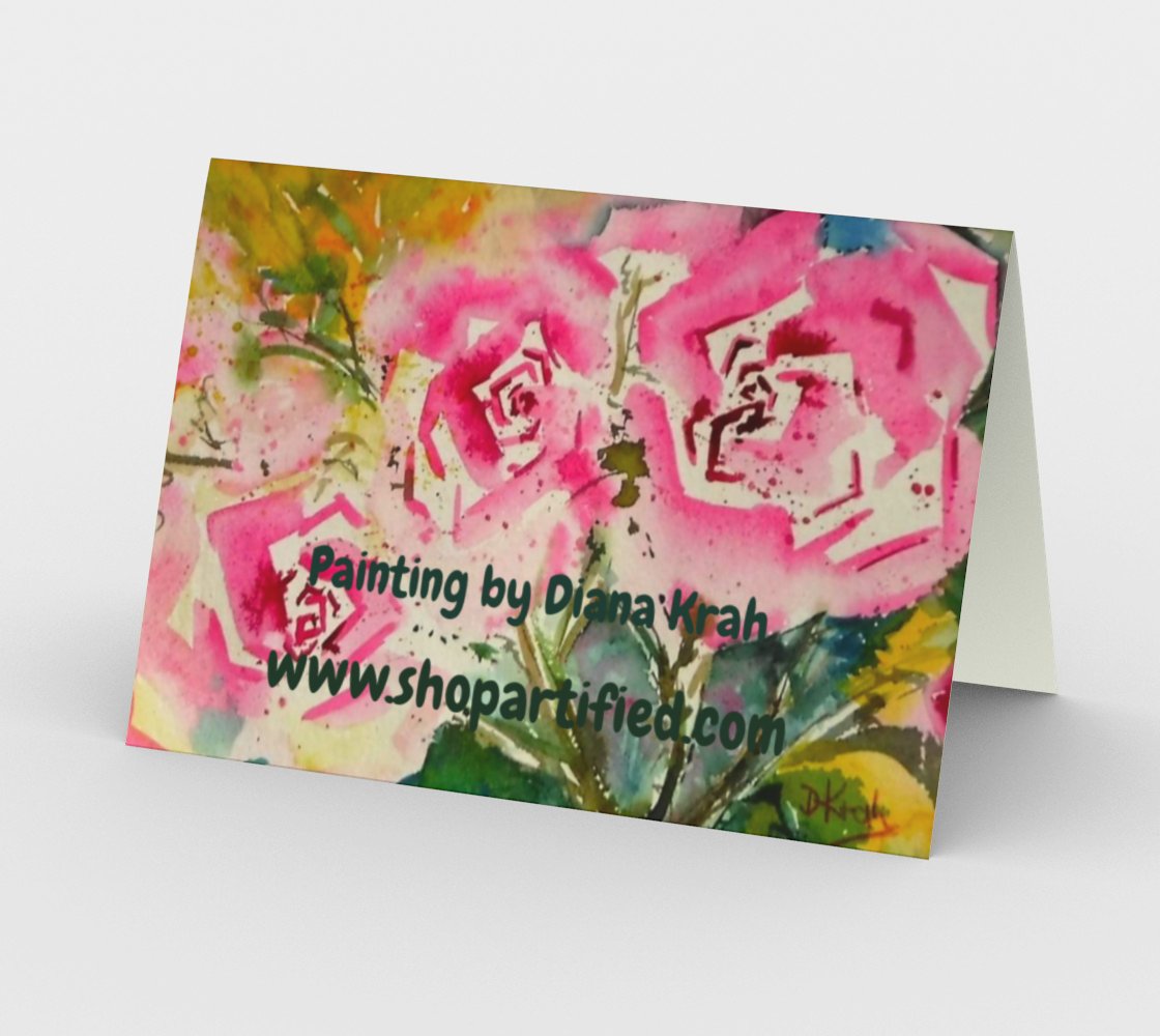 Art Card Roses - Artified