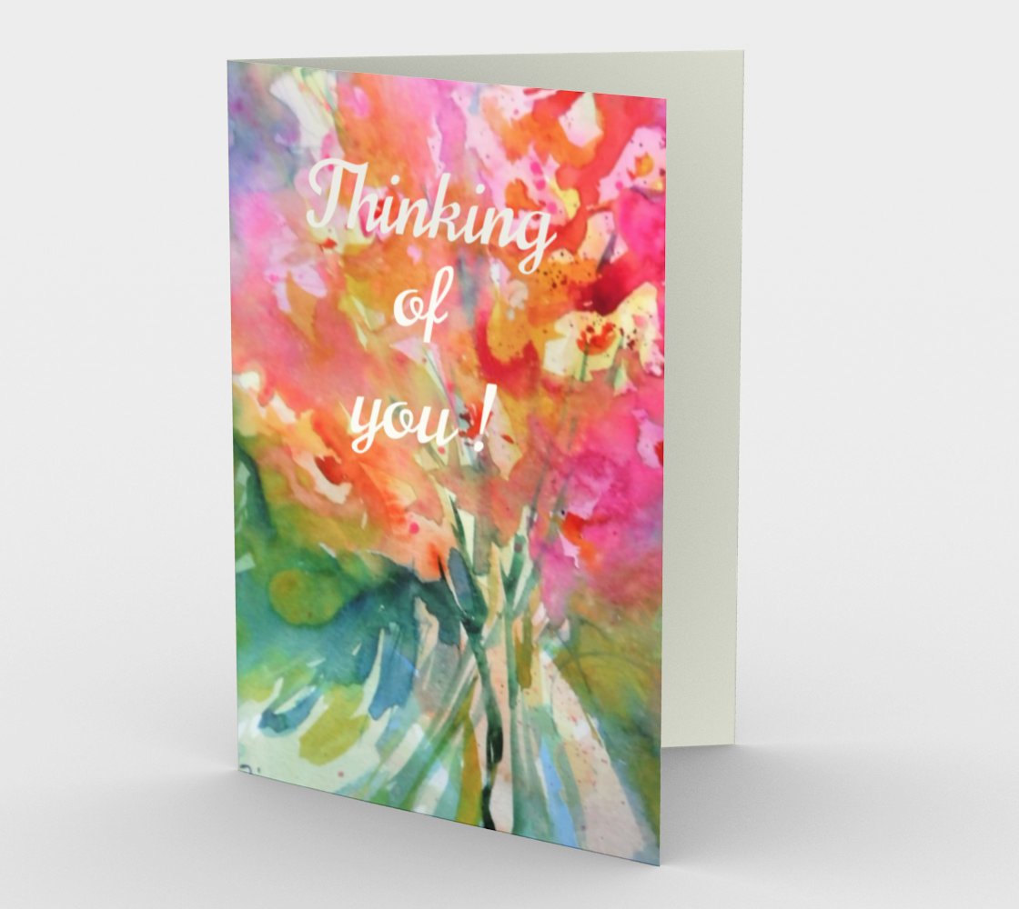 Art Card Thinking of You - Artified